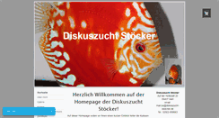 Desktop Screenshot of diskuszucht-stoecker.de