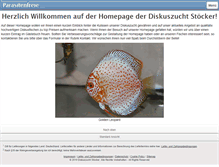 Tablet Screenshot of diskuszucht-stoecker.de